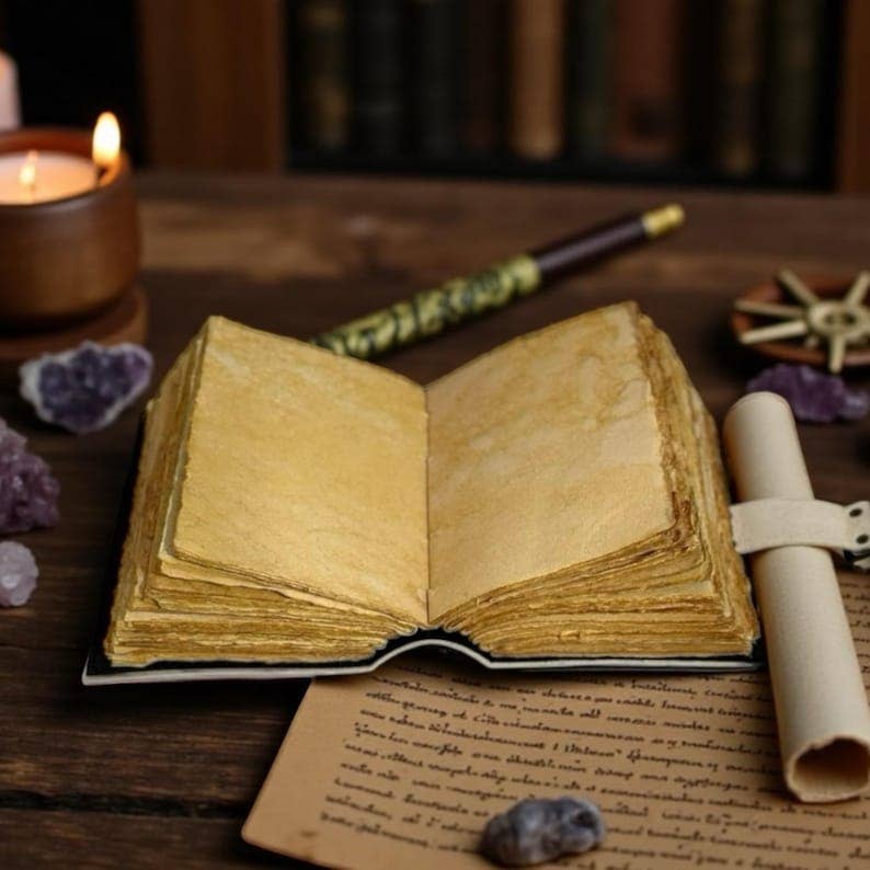 Pirate Ship Leather Journal – 5x7, 200 Pages