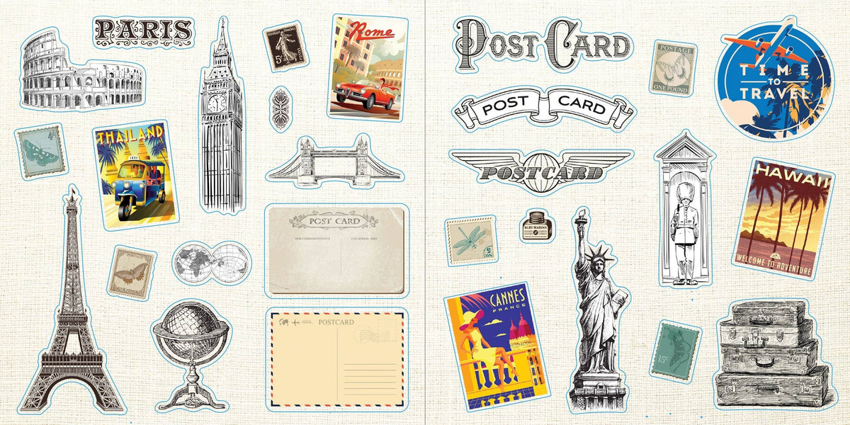 Loads of Ephemera! Sticker Book