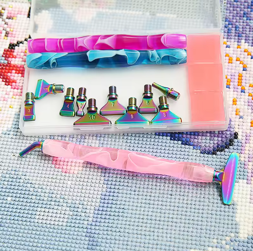 Diamond Painting Pen Tip Set – Stainless Steel (Multi-Pack)