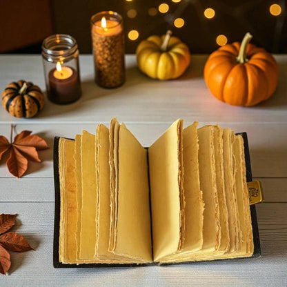Raven Leather Journal – 5x7, 200 Pages