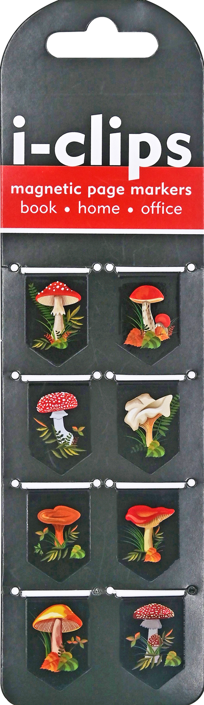 Mushrooms i-clips Magnetic Page Markers