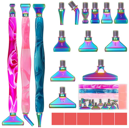 Diamond Painting Pen Tip Set – Stainless Steel (Multi-Pack)