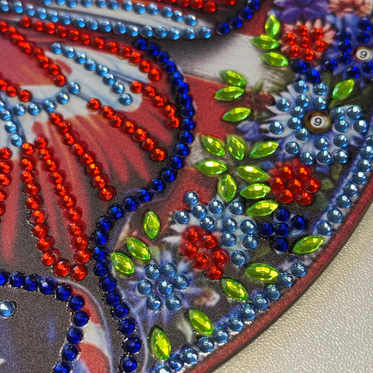 Patriotic Butterfly Diamond Painting Kit – Desk Decor