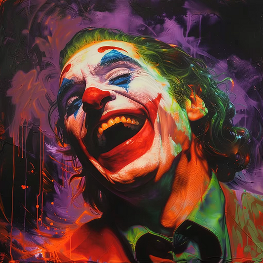 5D Diamond Painting Kit – Joker Laugh Collection – 11.81 X 15.75 in