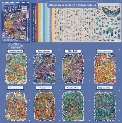 Quirky Town Scene Creator Kit