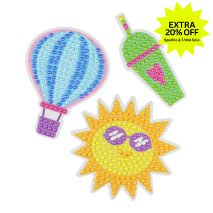 Summer Time Diamond Painting Sticker Kit