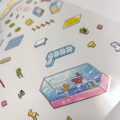 Misty Light Town Scene Creator Kit