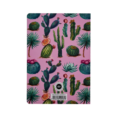 Cactus  on Rose Notebook