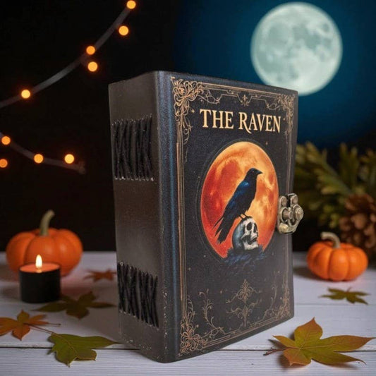 Raven Leather Journal – 5x7, 200 Pages