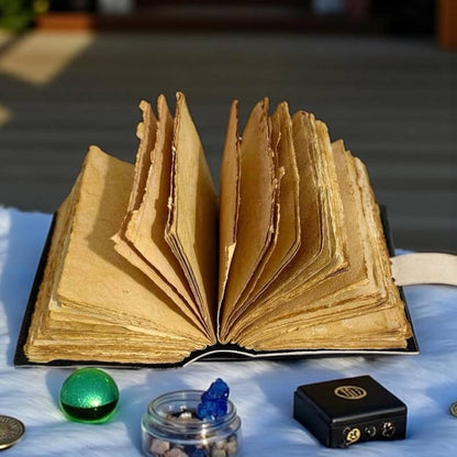 Blue China Leather Journal – 5x7, 200 Pages