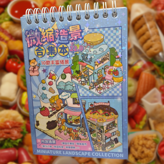 Gourmet Market Scene Creator Kit